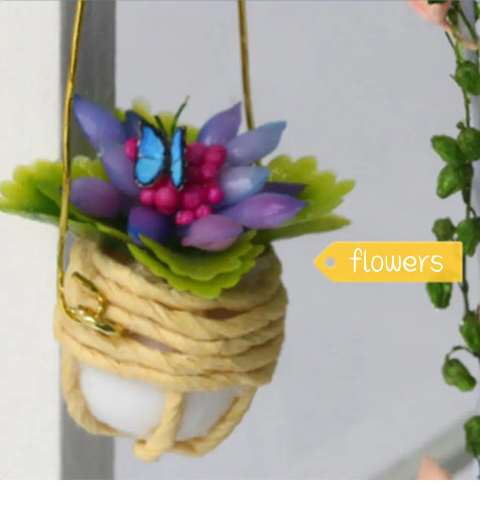 3D Деревянный Кукольный дом DIY Миниатюрный Кукольный домик с светодиодный светильник пылезащитный чехол для кукол мебель кукольный домик набор миниатюрных кукольных домиков