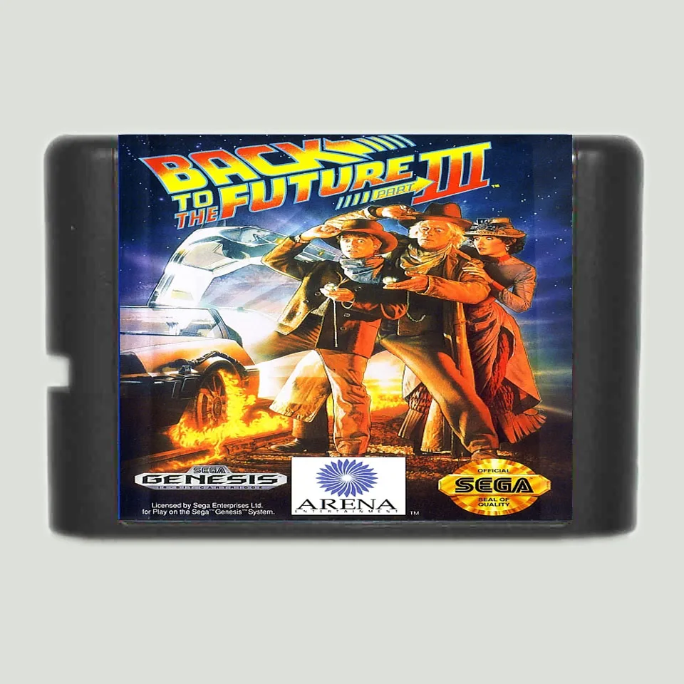 Назад в будущее 3 NTSC USA 16 bit MD Game Card для Sega Mega Drive Genesis|Картриджи| |