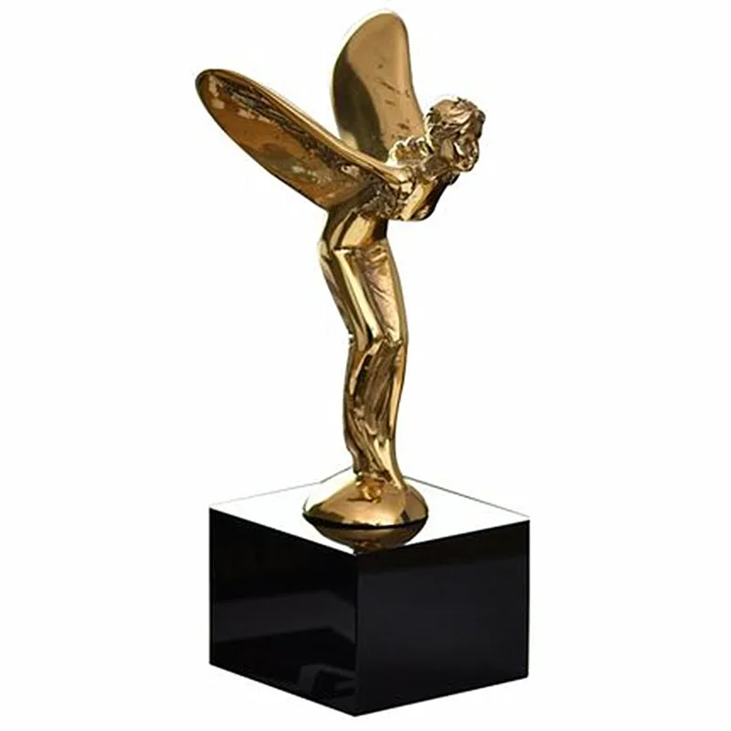 

Copper Flying Goddess Decor Home Living Room Office Copper Angel Light Luxury Gift Opening TV Cabinet Display M1402