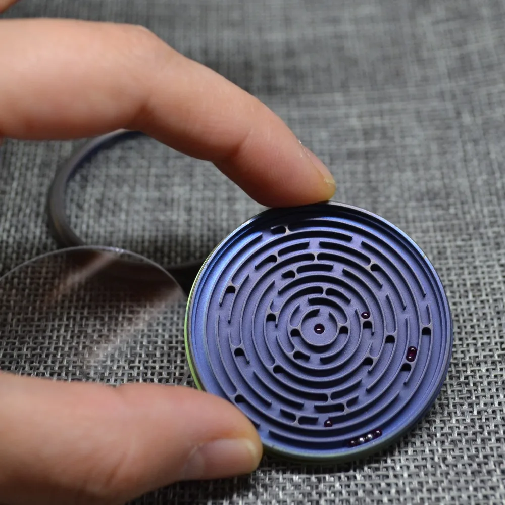 Новинка EDC шестерня титановый лабиринт карманная игрушка свалка Искусство игры