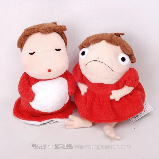 Аутентичные Ponyo on Cliff PONYO Princess Мягкие плюшевые игрушки куклы STUDIO GHIBLI 1" 8,5" " подарок