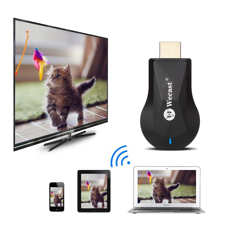 Wecast MX19 WirelessTV Stick 1080 P HD HDMI Dongle приемник Поддержка Miracast Airplay DLNA мини ПК для IOS Android Windows