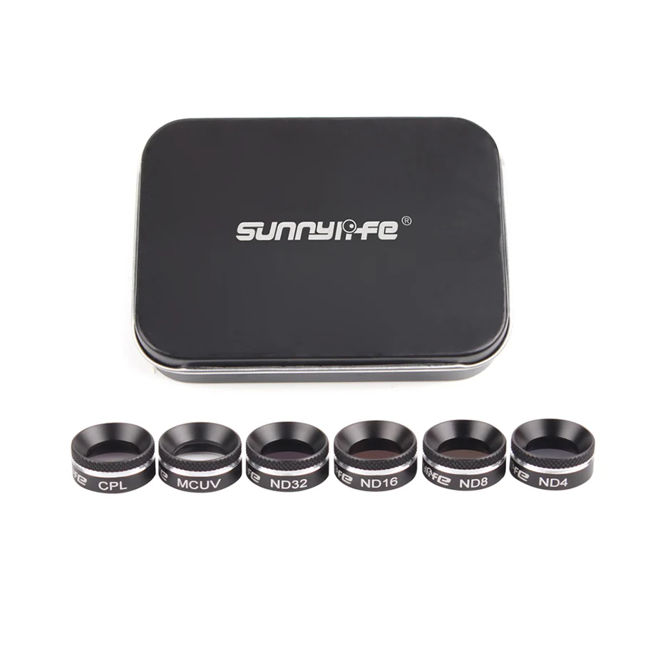 

Mavic Air Camera Filter ND4/8/16/32 CPL MC UV Protective Lens Filters Kit For DJI Mavic Air Drone Gimbal Camera Accessories Set