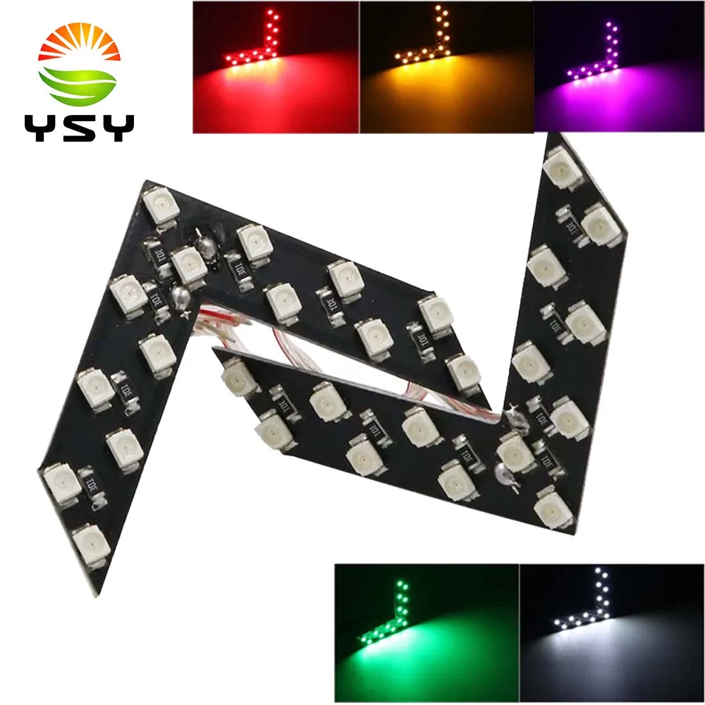YSY 50 шт. автомобильный Стайлинг 14 SMD LED указатель поворота для автомобиля зеркало