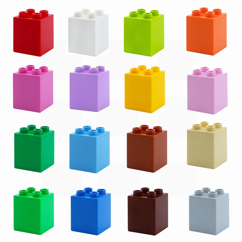 Блокировка большой размер DIY аксессуары 2*2 Высокие кирпичи MOC распродажа
