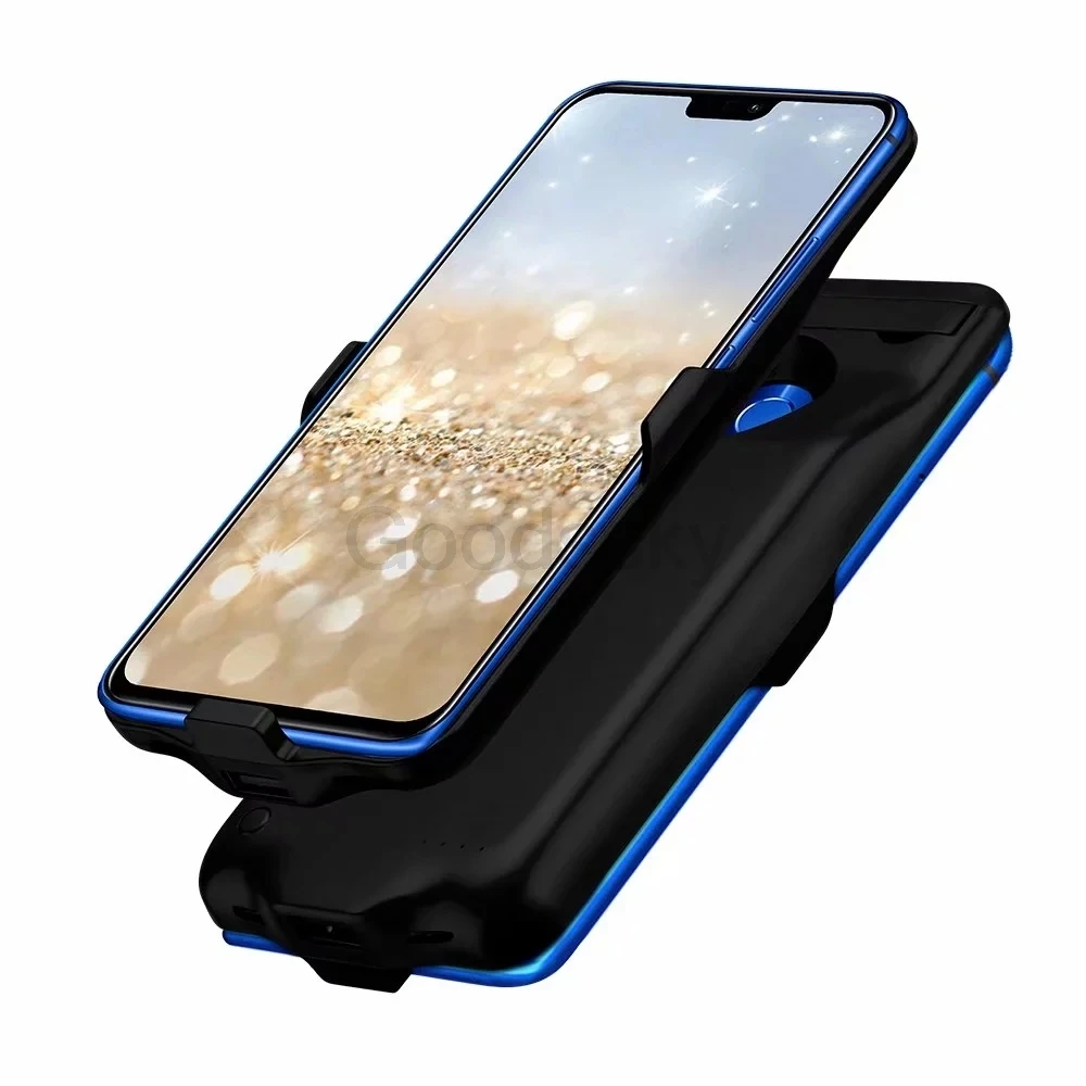 Тонкий чехол для зарядного устройства для huawei P Smart чехол противоударный USB внешний аккумулятор зарядное устройство задняя крышка для huawei Honor 10 Lite