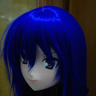 

(C2-051)Top Quality Handmade Female Silicone Rubber Face Mask Cosplay Kigurumi Masks Crossdresser Doll Kigurumi Anime Role Play