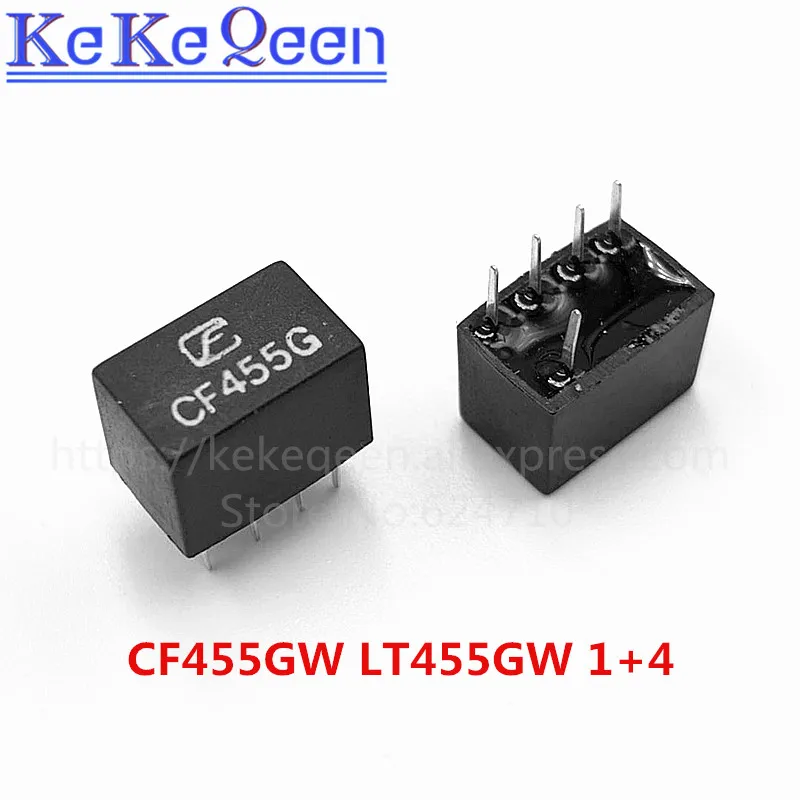 Керамический фильтр для реле сигнала связи LT455GW LT455G CF455G 455G LT455 CF455 1 + 4 5Pin DIP 5 455 кГц 20