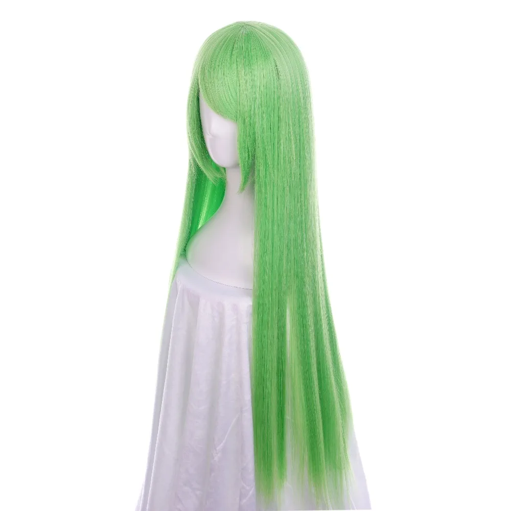 Ccutoo код Geass C. C CC императрица 100 см зеленый длинные прямые синтетические волосы косплей парик термостойкие волокна