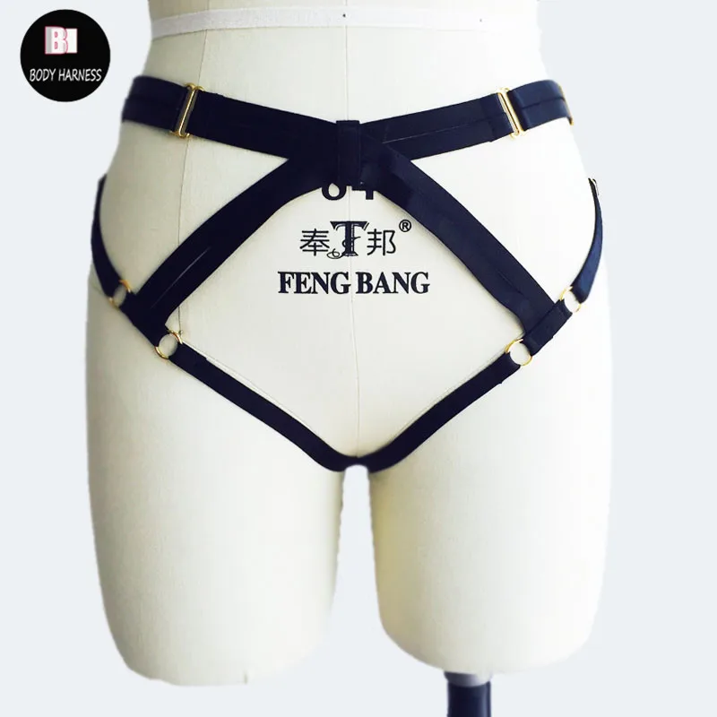 Харадзюку сексуальные трусы с подвязками эластичные трусики стринги фетиш