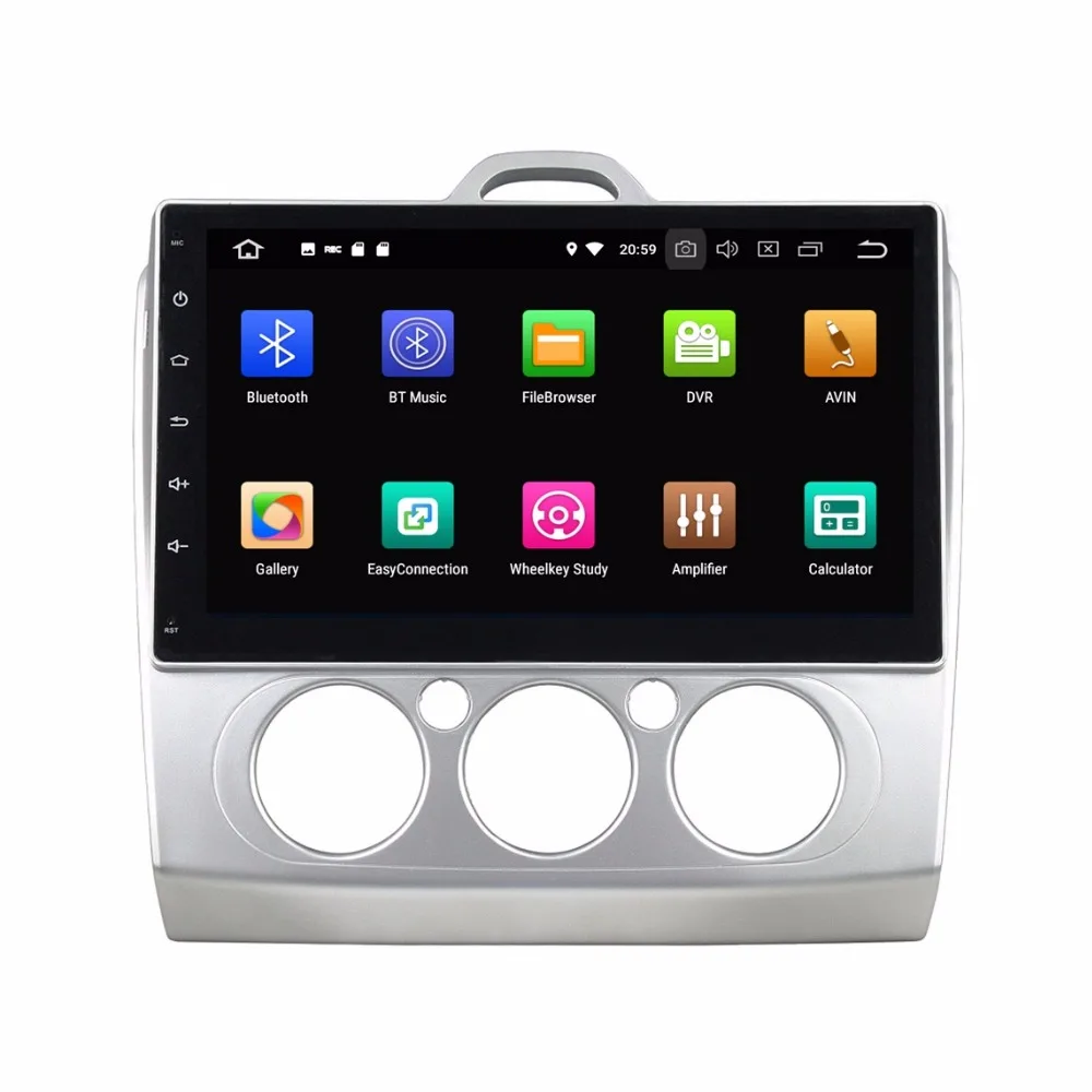 Android 8 0 Octa Core 10 1 &quotАвтомобильный Радио DVD Мультимедиа gps для Ford Focus (MT) 2007 2011 с 4 Гб