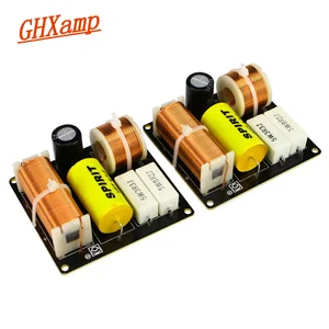 GHXAMP 80 Вт двусторонний автомобильный кроссовер аудио Настольный динамик s высокие басы делитель частоты для 4 8 Ом 3-5 дюймов динамик 2,8 кГц 2 шт.