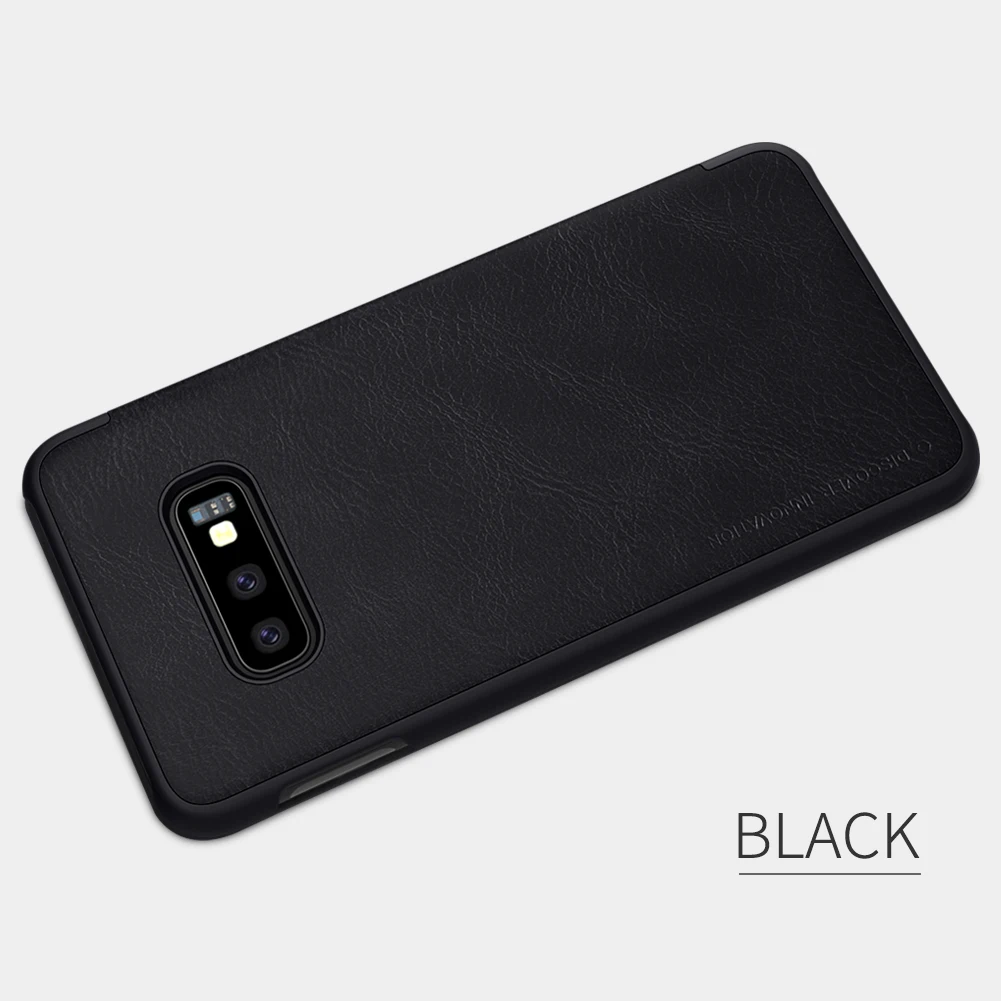 Чехол Nillkin для samsung Galaxy S10E S10 E Qin из искусственной кожи, откидная крышка для samsung S10E, чехол