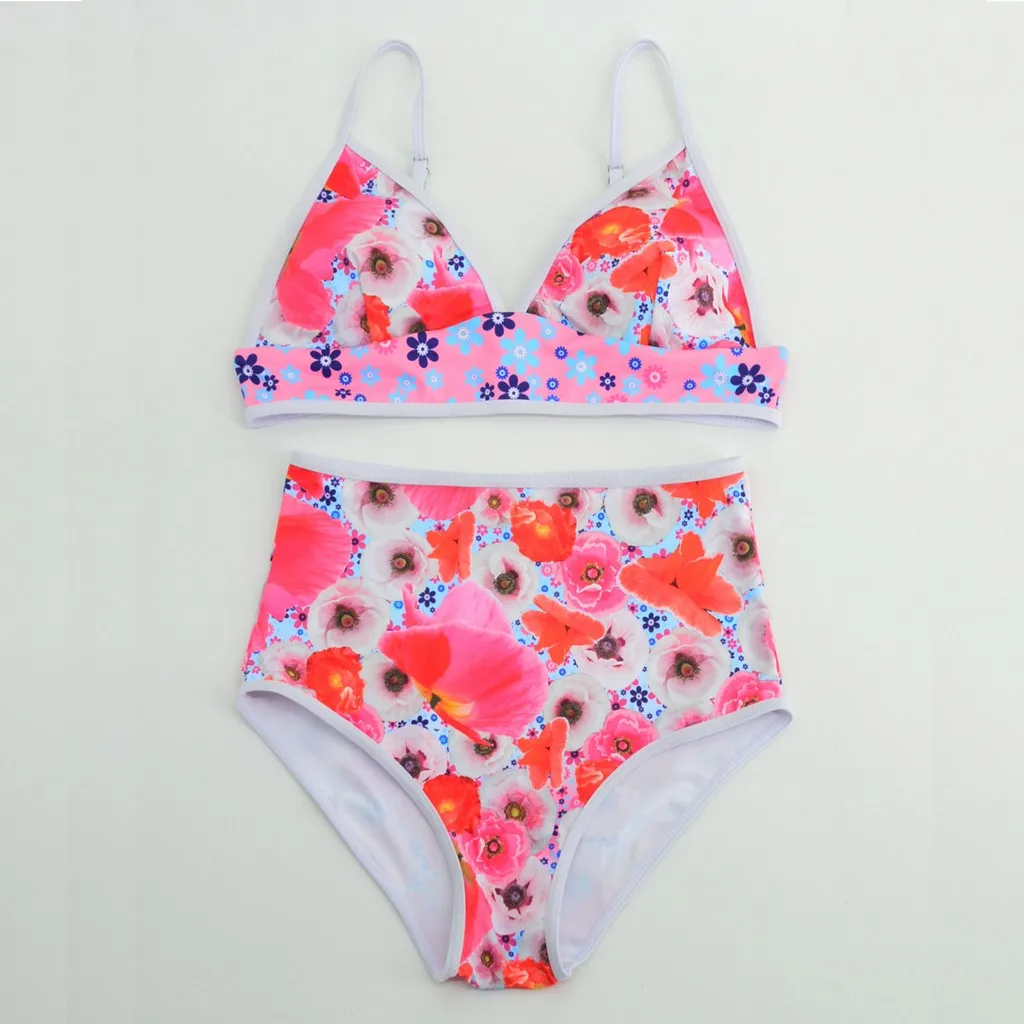 SAGACE комплект бикини в японском стиле с принтом купальник v образным вырезом bikinii