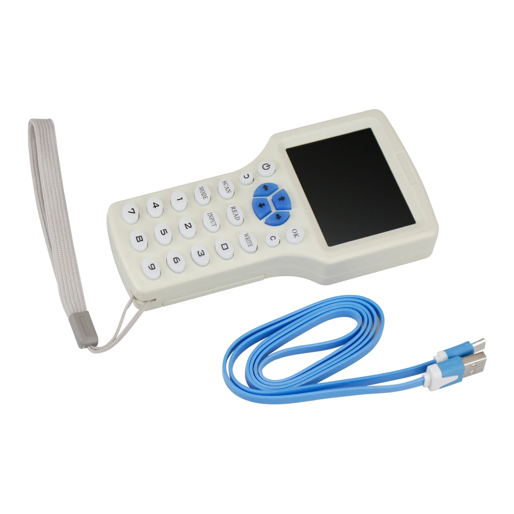 OBO HANDS 10 английская Частота RFID Копир/Писатель/ридер/Дубликатор 125 кГц USB 13,56 rfid Писатель и считыватель брелок программист