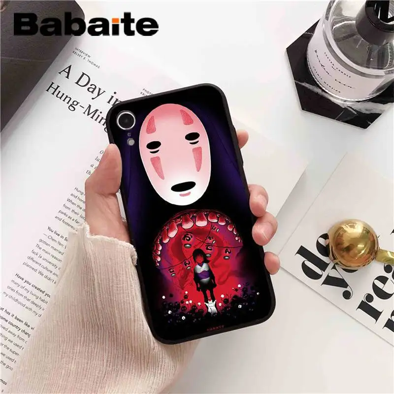 A7 Babaite МИЛЫЙ Тоторо Унесенные призраками аниме Ghibli Миядзаки PhoneCase для iPhone8 7 6 6S 6plus 5 5S SE XR X XS MAX 11 11pro 11promax - Цвет: A7
