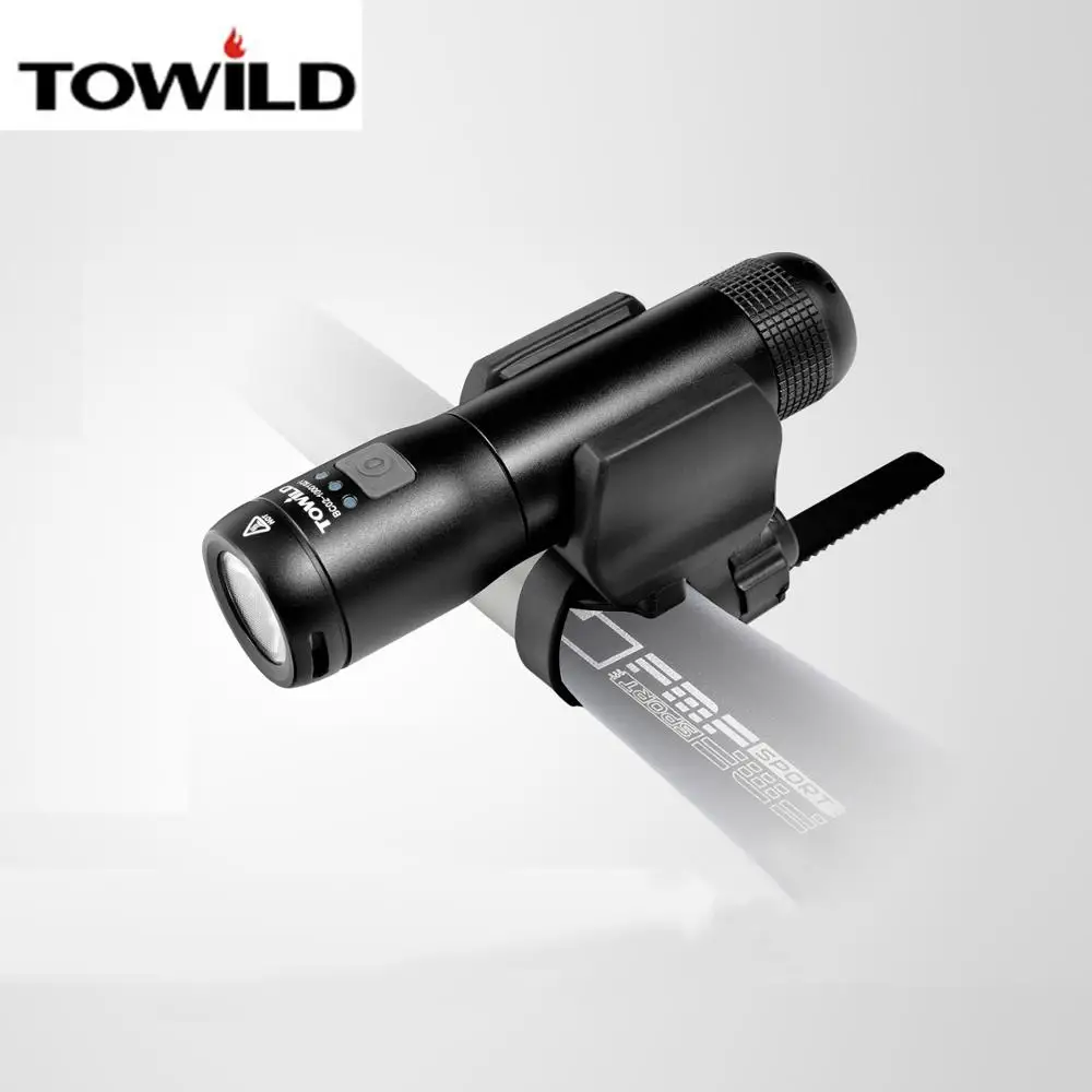 TOWILD 1000LM Перезаряжаемый велосипед ЖК-свет для велосипедов сменный 18650 аккумулятор фонарик Фара, Аксессуары для велосипеда