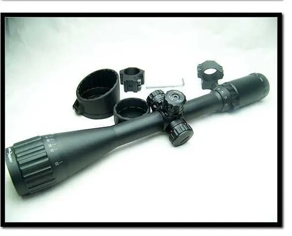 Центр точка 4 16x40 Полный размер AO Mil dot RGB Zero Lockable & reseable Scope|scope automotive|scope microscopescope metal |