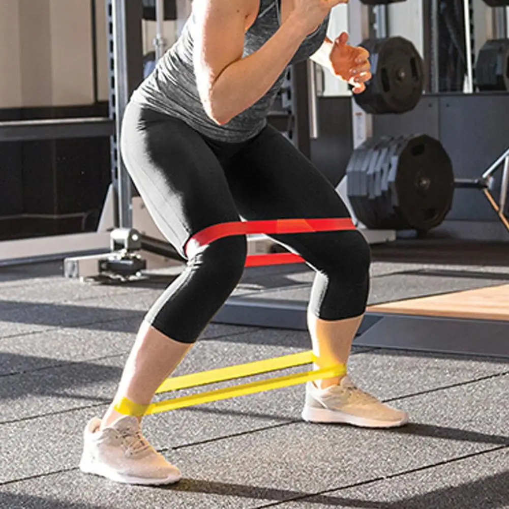 Фитнес Оборудование Резиновая эластичная резинки тренировки Фитнеса Йоги для