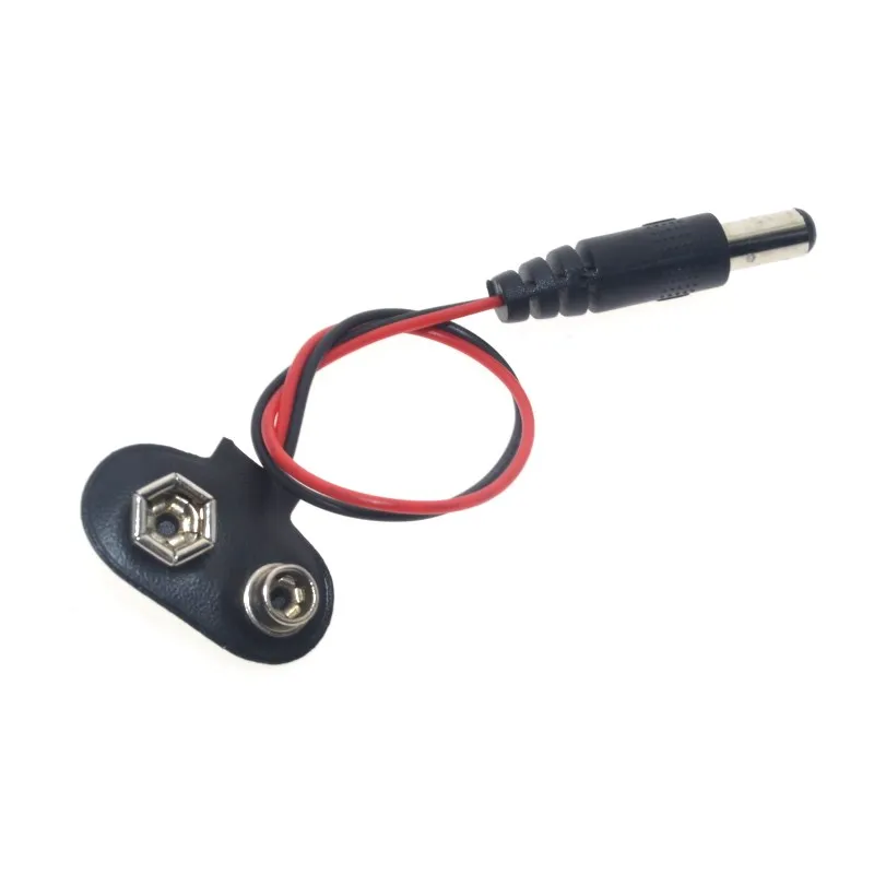 90 DC 9V батарея Кнопка питания разъем для Arduino Mega 2560 1280 UNO R3 132 9V батарея пряжка