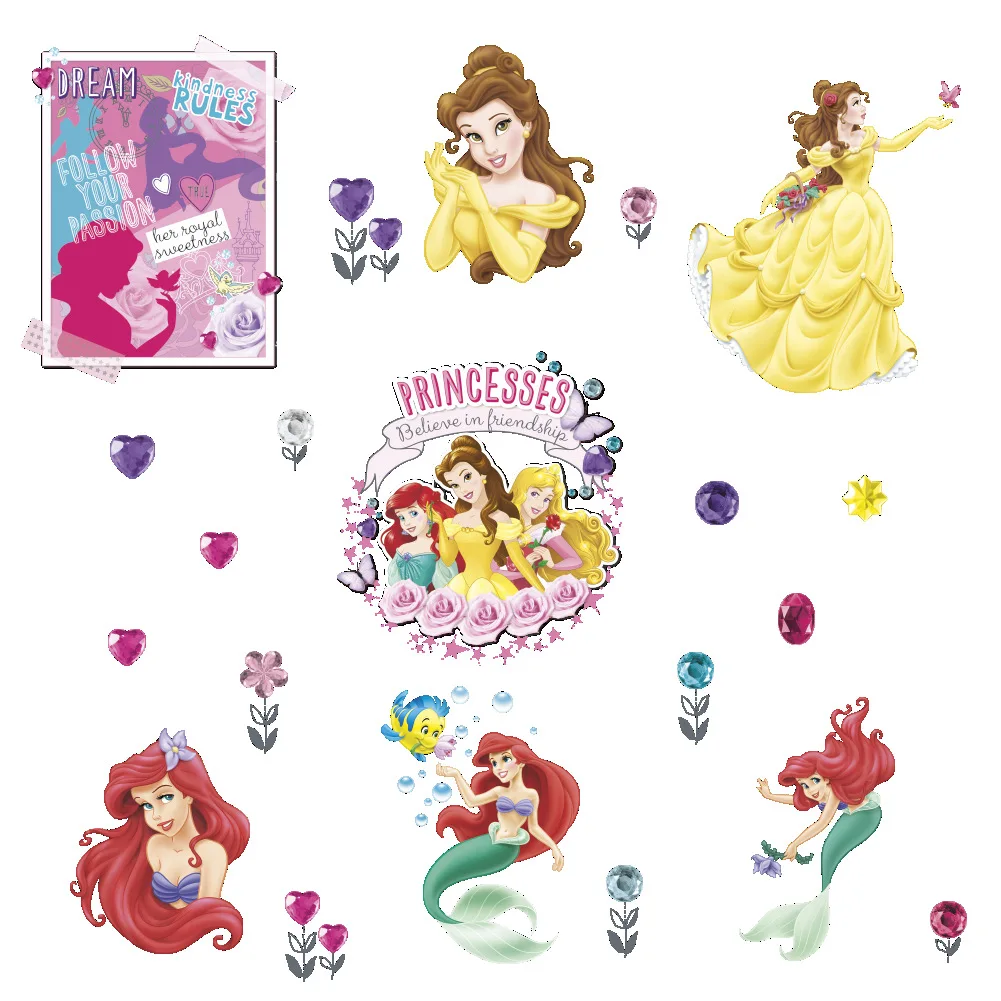 Disney новая наклейка "Мстители" Детская комната спальня фон водостойкие временные наклейки