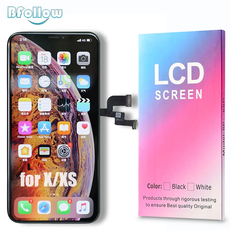 BFOLLOW ЖК дисплей сборки для iPhone XS/X AAA копия экран планшета Замена 10 Бесплатная