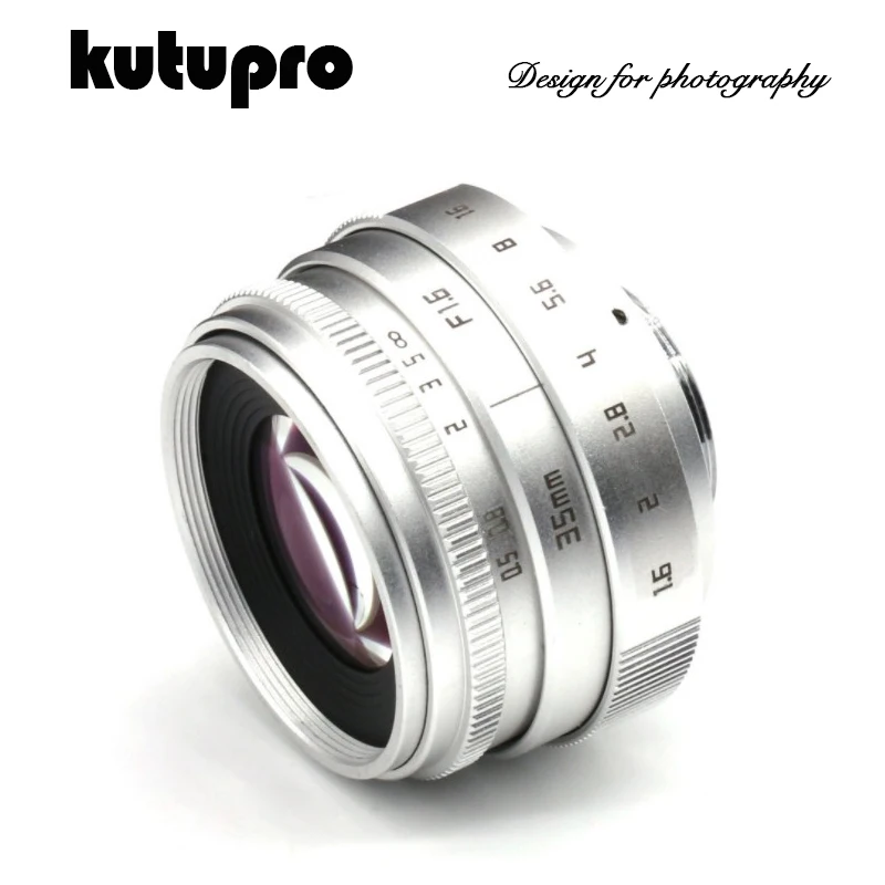 Kutupro Новое поступление Фуцзянь 35 мм f1.6 C крепление CCTV объектив II для M4/3/MFT адаптер