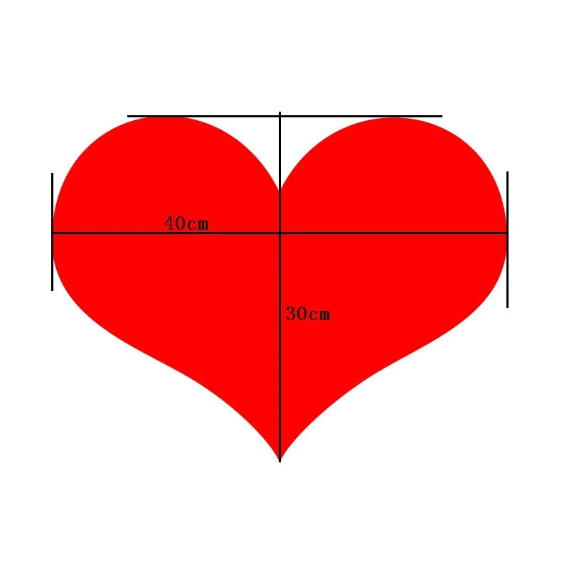 Многоцветный любовь Имитация шерсти в форме сердца напольный коврик плюшевый