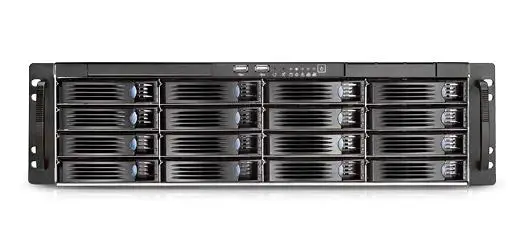 RM31616 3U Серверная коробка для хранения высокой плотности 16 жестких дисков Hot Plug
