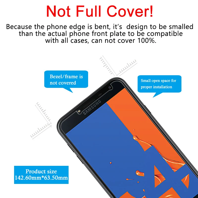 Защитное стекло для samsung j4 j6 plus 2018 j2 pro j8 j5 j7 prime экранный протектор damsung j 2 4 5 6 8