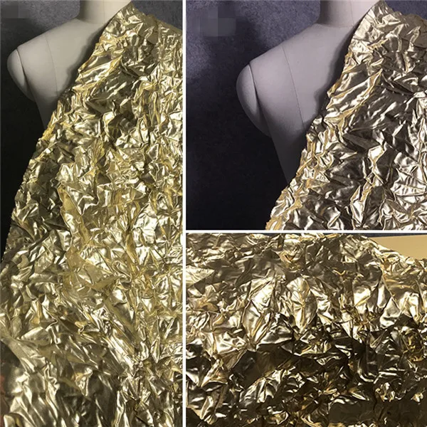 Плащ из полиэстера с золотым покрытием плотное плетение 45 см х 145 см/шт | Дом и сад
