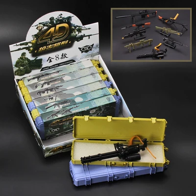 8 коробок 1:6 сборный пластиковый пистолет Модель 1/6 пулемет MG42 M16A1 винтовка