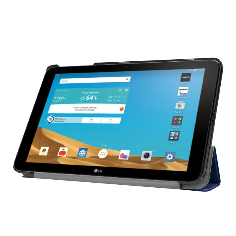 Роскошный смарт чехол для LG Gpad 2 V940 10 1 &quotдержатель в три сложения из