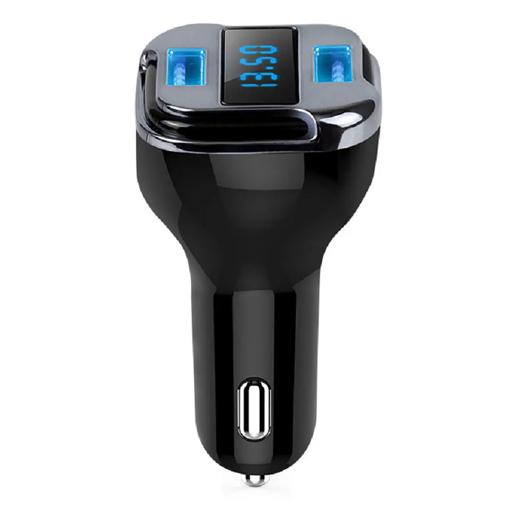 ENKLOV USB порт EC8 двойной Bluetooth автомобильный адаптер Черный громкой связи