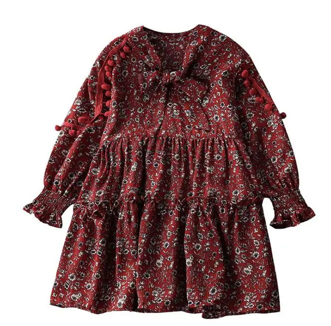 2019 Новое поступление летней Платье для девочек вечерние сладкий дети мода