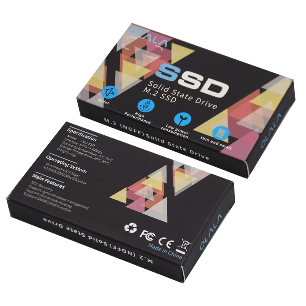 OLALA M.2 2280 SSD SATA 3 NGFF Internal Solid State Drive 120 ГБ 240 480 для планшет/ultrabook | Компьютеры и офис