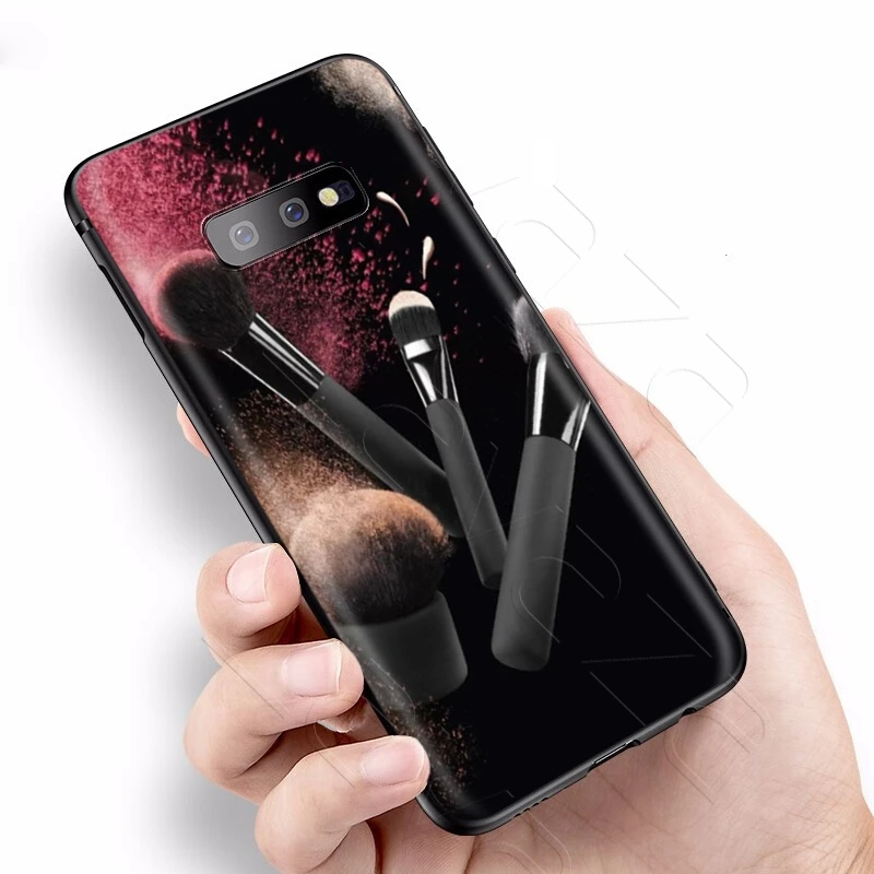 Lavaza Palette Fashion Makeup Tools Case for Samsung Galaxy S6 S7 Edge J6 S8 S9 S10 Plus A3 A5 A6 A7 A8 A9 Note 8 9 |