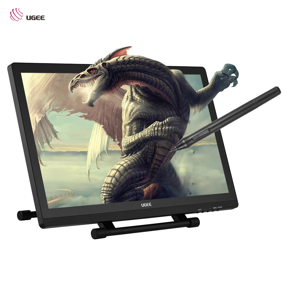 Графический планшет Ugee 2150 21 5 дюйма 1080P 2048 уровня нажатия|drawing screen|drawing tablet screenugee |
