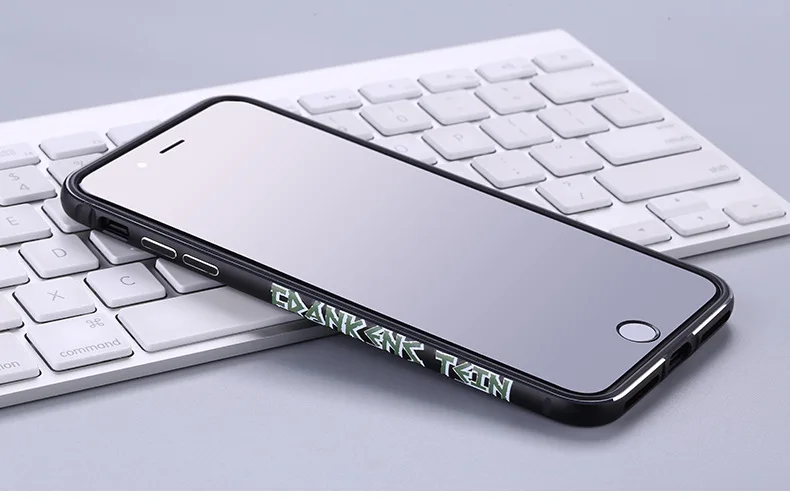 Ультра тонкий металлический бампер для iPhone 7 7 Plus, уличный стиль, алюминиевая рамка, противоударные телефонные чехлы защитные, Coque Capinha
