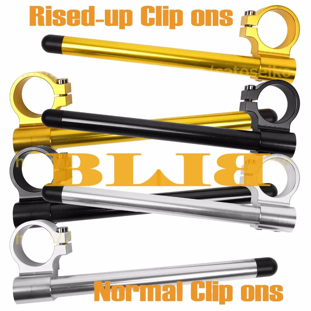 

CNC Universal 41 mm For Kawasaki ZX900 B1-B4 Ninja ZX9R KZ-1300 A1-A4 A1-A6 Hot Clip On Handlebars Normal / Rised-up Handle Bars