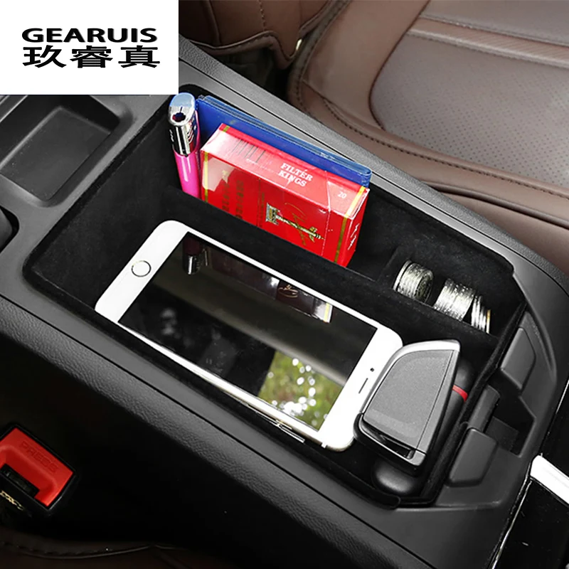 Стайлинг автомобиля автомобильный центральный ящик для хранения подлокотник