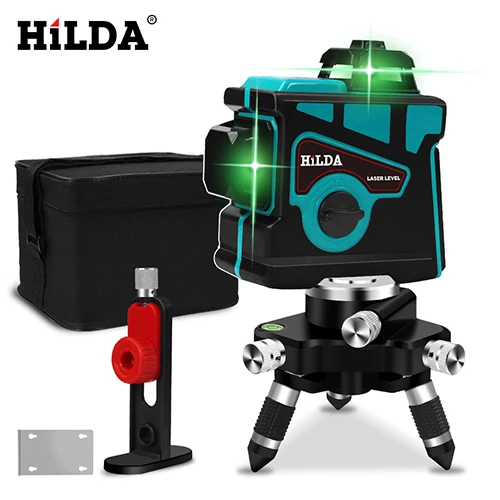 

HILDA 3D лазерный уровень 12 линий зеленый