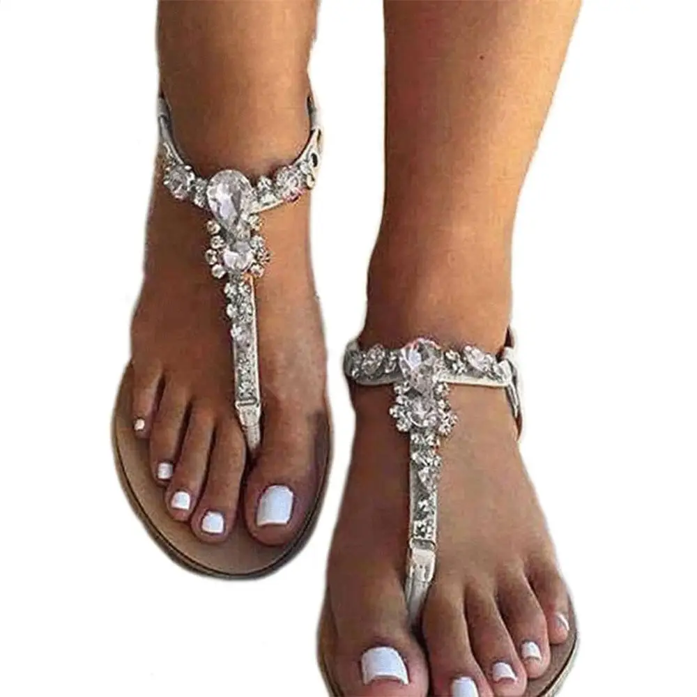 Обувь женские сандалии sandalias mujer г. Женская обувь sllipers zapatos de damas pompe de femme летние женские слипоны - Цвет: White