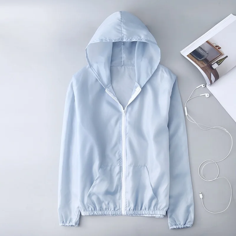 Мужская и женская одежда для защиты от УФ бега фитнеса спорта однотонная кожи