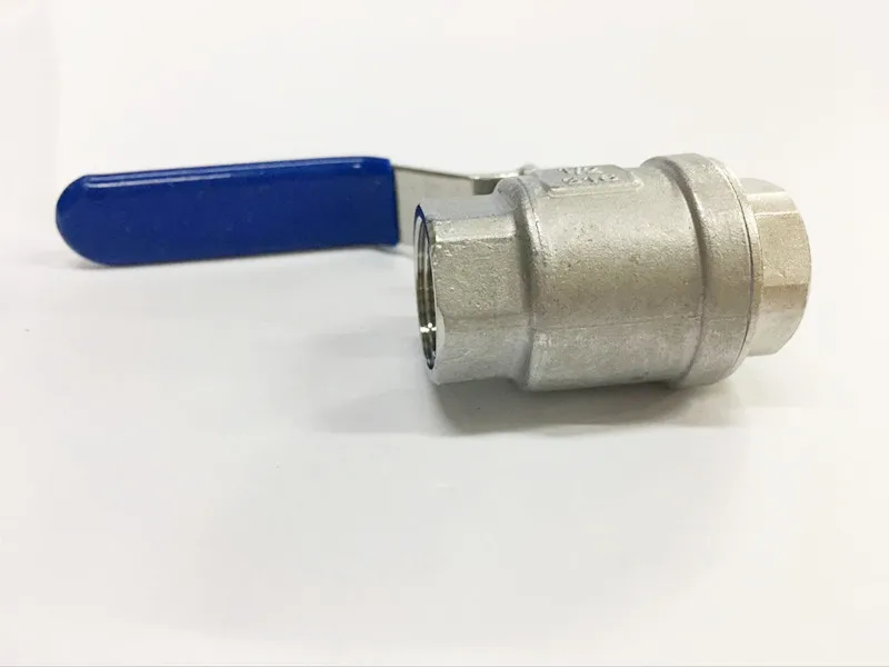 US High Quality 1/4&quot Female Full Port Ball Valve (2 Pcs Type) Vinyl Handle WOG1000 Stainless Steel SS316 | Обустройство дома