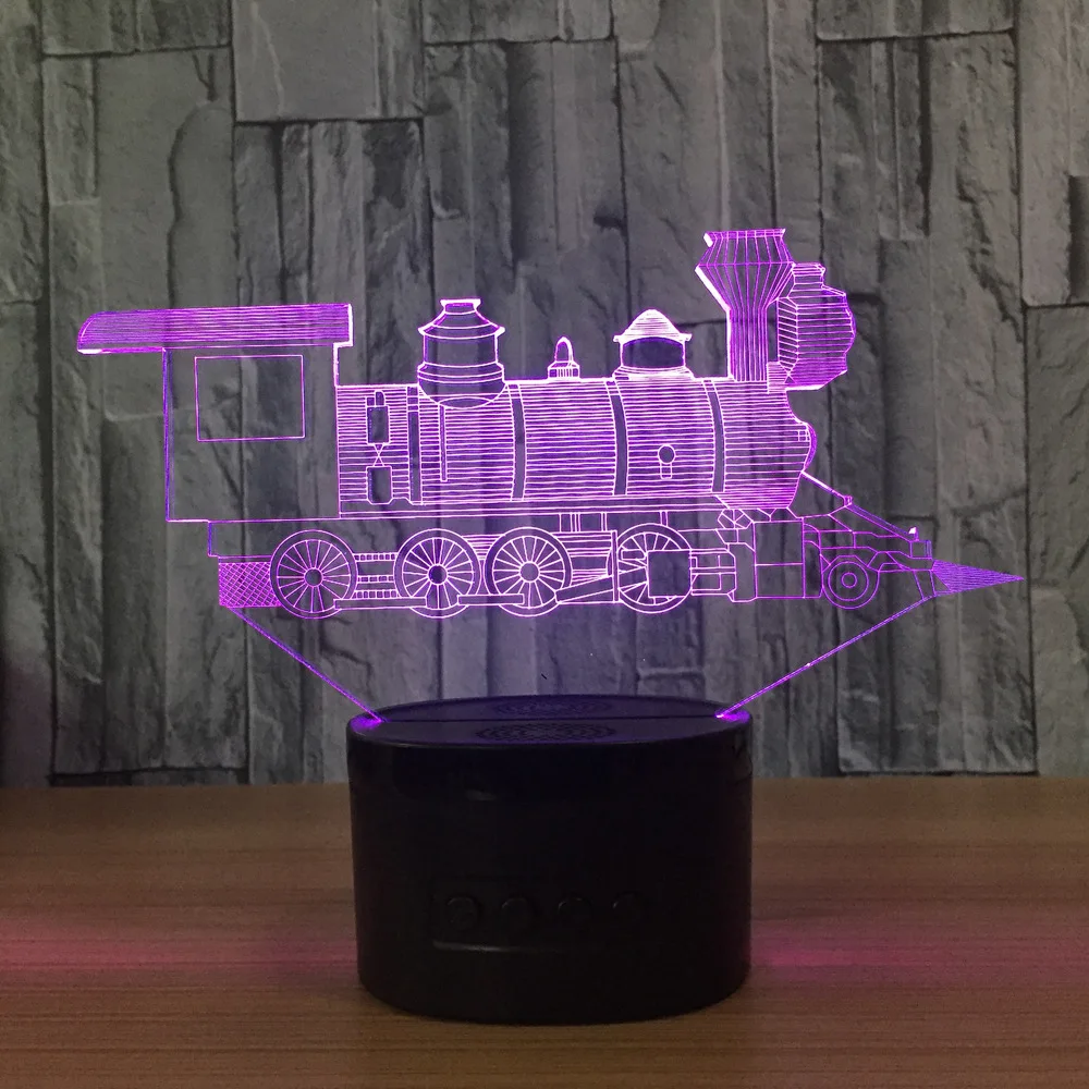 СВЕТОДИОДНЫЙ 3d светильник Luminaria De Mesa для украшения спальни ночник рождественский