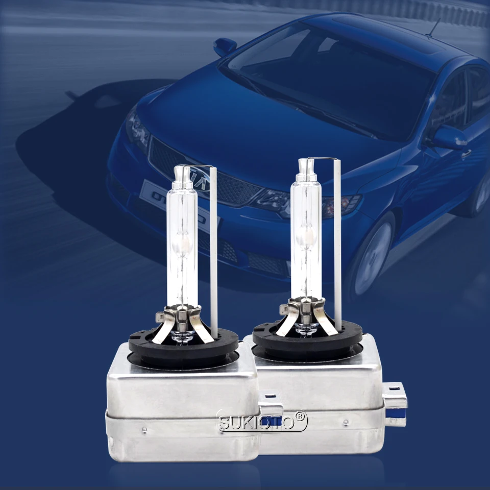 Оригинальная ксеноновая лампа SUKIOTO OEM D8S 55 Вт 6000K 5000K 4300K 8000K 66140CBI 66144 комплект