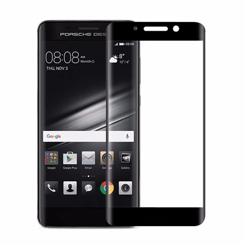 3D изогнутое полное покрытие закаленное стекло для Huawei Mate 9 Pro защита экрана полная