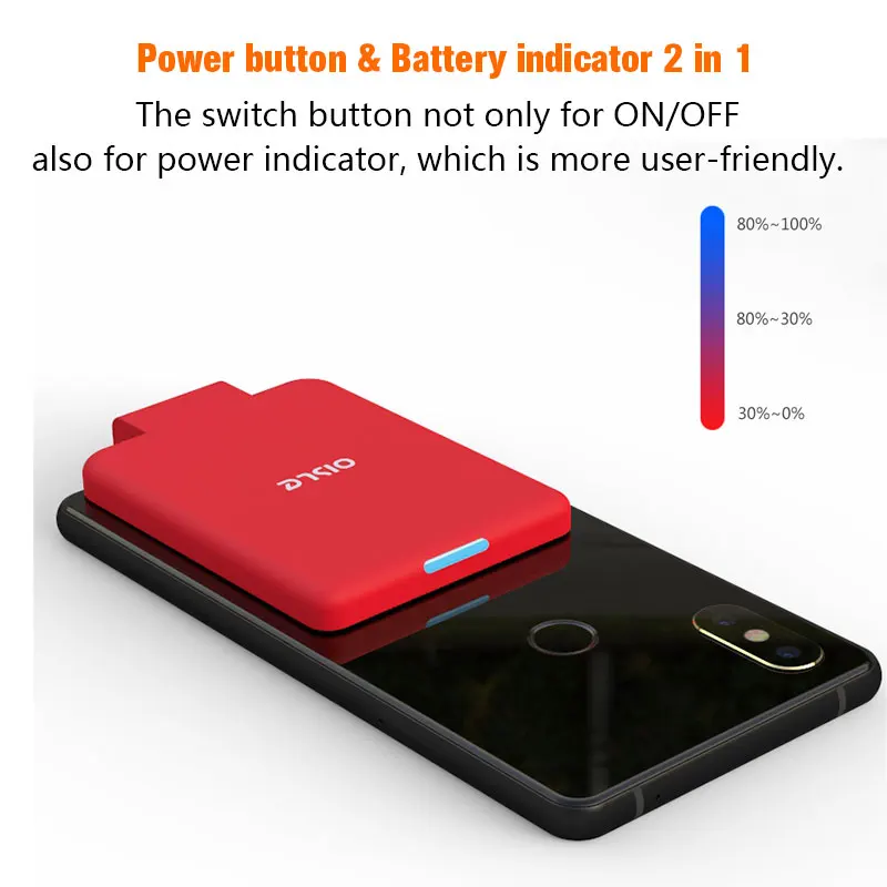 Фото Внешний аккумулятор, зарядное устройство, чехол для Xiaomi Redmi Note 7 Type-C, портативное зарядное устройство для Redmi K20 Pro, тонкий внешний аккумулятор №3
