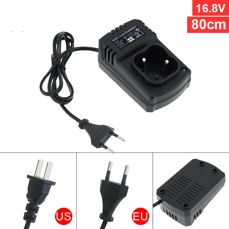 80cm DC 16.8V ЕС 80/100 см DC 16,8 в портативный литиевый аккумулятор, перезаряжаемое зарядное устройство для литиевой электрической дрели/электрической отвертки - Цвет: 80cm DC 16.8V